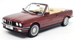 MOD18380 - Voiture cabriolet de 1985 couleur rouge métallisé - BMW  325i E30