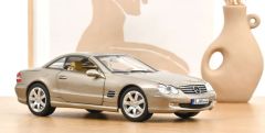 NOREV183843 - Voiture de 2003 couleur beige - MERCEDES SL 500