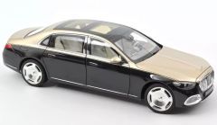 NOREV183917 - Voiture de 2021 couleur noir et or - MERCEDES Maybach S 680 4MATIC