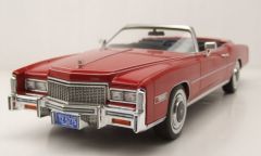 MOD18471 - Voiture cabriolet de 1976 couleur rouge - CADILLAC Eldorado