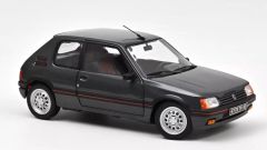 NOREV184845 - Voiture de 1988 couleur gris – PEUGEOT 205 Gti 1.6