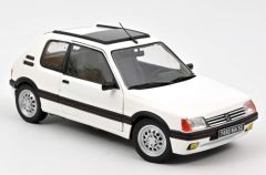 NOREV184849 - Voiture de 1988 couleur blanche - PEUGEOT 205 GTI 1.6