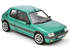 NOREV184850 - Voiture de 1990 couleur verte - PEUGEOT 205 Griffe