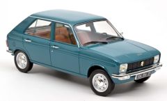 NOREV184900 - Voiture de 1977 couleur bleu régence - PEUGEOT 104 GL