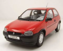MOD18513 - Voiture de 1993 couleur rouge - OPEL Corsa B