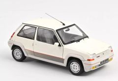 NOREV185200 - Voiture de 1985 couleur blanche – RENAULT supercinq GT turbo phase I