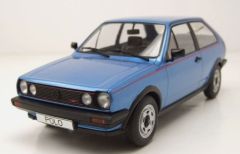 MOD18522 - Voiture coupé de 1985 couleur bleu métallisé - VW Polo 2 GT