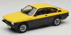 MOD18598 - Voiture coupé de 1975 couleur jaune et noire – OPLE Kadett C