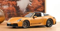 NOREV187190 - Voiture de 2025 couleur jaune – PORSCHE 911 Targa 4 GTS