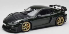 NOREV187250 - Voiture de 2023 couleur verte - PORSCHE Cayman GT4 RS Pack Weissach