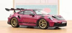 NOREV187370 - Voiture de 2022 Ruby star - PORSCHE 911 GT3 RS Weissach Pack