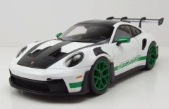 NOREV187372 - Voiture de 2022 couleur blanche et verte - PORSCHE 911 GT3 RS Tribute to Carrera RS