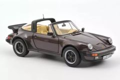 Voiture de 1987 couleur brun métallisé – PORSCHE 911 Turbo Targa