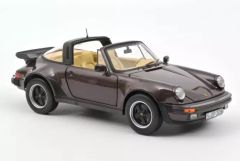 NOREV187665 - Voiture de 1987 couleur brun métallisé – PORSCHE 911 Turbo Targa