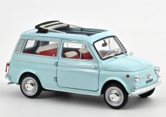 NOREV187742 - Voiture de 1964 couleur bleu – FIAT 500 Giardiniera