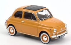 NOREV187775 - Voiture de 1969 couleur jaune positano – FIAT 500 L