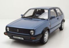 NOREV188562 - Voiture de 1988 couleur bleu métallisé - VW Golf 10 Millions