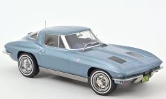 NOREV189050 - Voiture de 1963 couleur bleu métallisè – CHEVROLET Corvette Sting ray