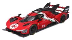 BUR16302 - Voiture de sport couleur rouge - FERRARI Racing 499P Modificata #24