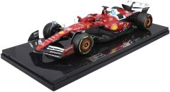 BUR16822L - Voiture en Coffret Deluxe - GP d Australie pilotée par Charles LECLERC - FERRARI SF-25 #16