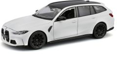 BUR21112WT - Voiture de 2023 couleur blanche - BMW M3 Touring