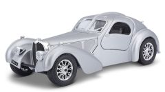 BUR22092 - Voiture de 1936 argent – BUGATTI Atlantic