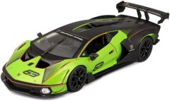 BUR28017 - Voiture de couleur verte et noire - LAMBORGHINI Essenza SCV12 #93