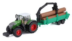 BUR31651 - Tracteur de 10 cm – FENDT 1050 Vario avec remorque forestière