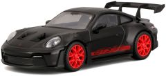 BUR38313 - Voiture de couelur noire et rouge - PORSHCE 911 GT3 RS