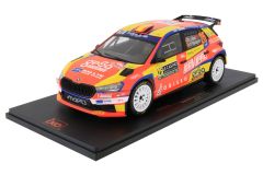 IXO18RMC199.22 - Voiture du rallye de Monte Carlo 2024 - SKODA Fabia Rally2 #25