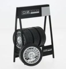 IXO18SET030W - 4 pneus avec jantes grises - OZ