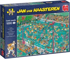 JMB19094 - Puzzle comique JAN van HAASTEREN Championnat de Hockey – 1000 pièces