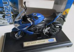WEL19660GSX - Voiture de 2017 couleur bleu - SUZUKI GSX-S1000F