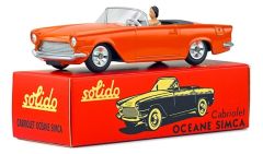 SOL1001102 - Voiture cabriolet couleur Orange – SIMCA Océane