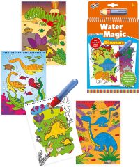 GAT1004660 - Jeu créatif à l'eau – Coloriage magique – Dinosaures