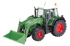SCH7712 - Tracteur FENDT 313 Vario équipé du chargeur avec godet et du relevage avant