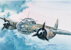 ITA1018 - Maquette à assembler et à peindre – Junkers JU 88 A4