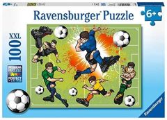 RAV106936 - Puzzle La fièvre du foot de 100 pièces