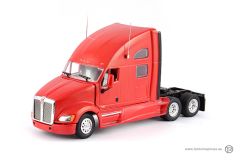 TON11003702 - Camion américain 6x4 solo PETERBILT T700 SC couleur rouge