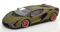 BUR11046GR - Voiture de 2019 Verte – LAMBORGHINI sian FKP37
