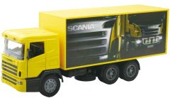NEW10523C - Camion 6x4 SCANIA R124 avec caisse rigide marquage SCANIA
