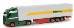 HER157070 - Camion avec remorque frigo THOMSEN - VOLVO GL XL 4x2