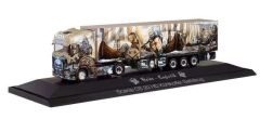 HER122023 - Camion avec remorque frigorifique du transporteur HEIDE Logistique - SCANIA CS20 HD - THOR THE VIKING