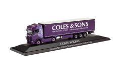 HER122108 - Camion SCANIA CS20 4x2 avec remorque COLES & SONS