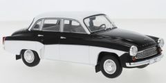 WBXWB124096 - Voiture de 1974 couleur noire et blanche - WARTBURG 312