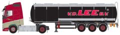 TEK63478 - Camion avec citerne de couleur noire – VAN DER LEE – VOLVO FH04 4x2