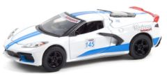 GREEN13300E - Voiture sous blister série GL MUSCLE - CHEVROLET Corvette C8 Stingray