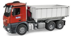 BRU3622 - Camion 6X4 MERCEDES BENZ Arocs et benne déposable ampirole jouet BRUDER