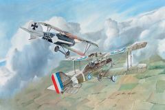 ITA1374 - Maquette à assembler et à peindre – S.E. 5a and Albatros D.III