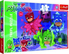 TRF14262 - Puzzle du dessin animé PJMASKS – 24 Pièces